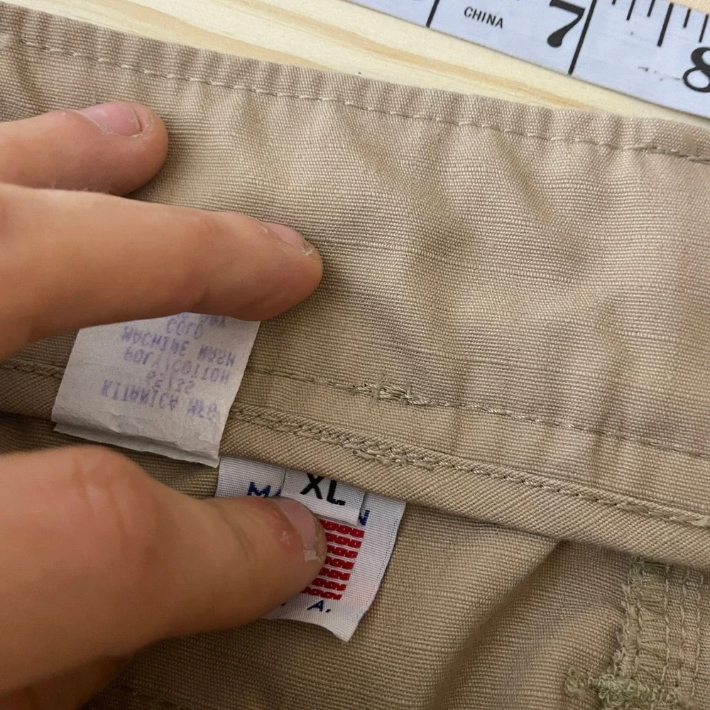 Kitanica All Season Tactical Pants Mens XL Tan Ripstop Cargo Made in USA ASP